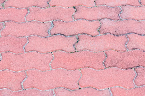 Roze zand stenen jigsawpink zand concrete jigsaw — Stockfoto