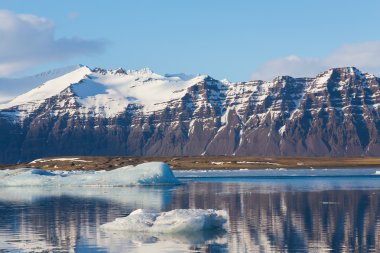 Dağ Jokulsarlon göl