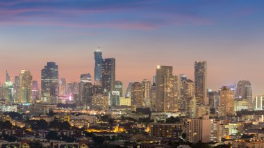 Şehir şehir manzarası panorama görünüm