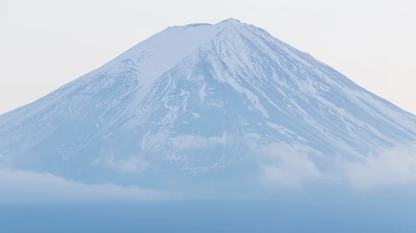 关闭了富士山 — 图库照片