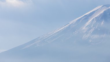 Üst Mt Fuji kadar kapatın