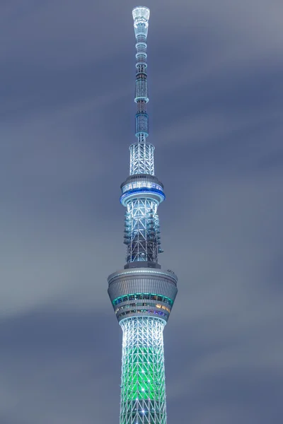 Tokyo Skytree vattnet i Tokyo — Stockfoto