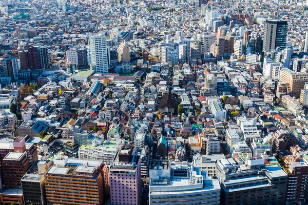 東京レジデンス エリア、空撮 — ストック写真