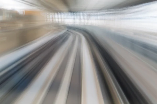 Ruchu ruchu metra niewyraźne — Zdjęcie stockowe