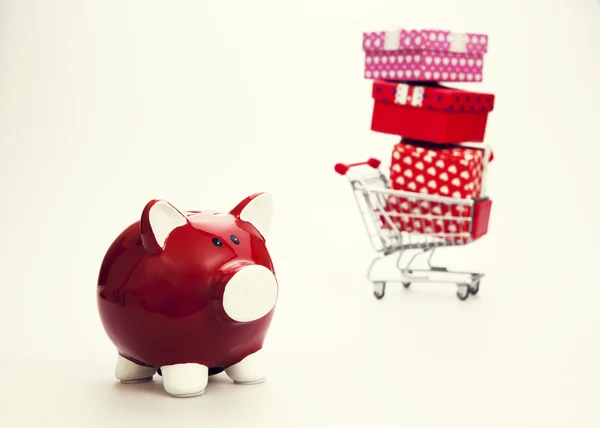 bütçe için hediye. Retro renkleri