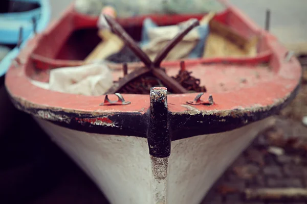 Close-up vissersboot Stockfoto