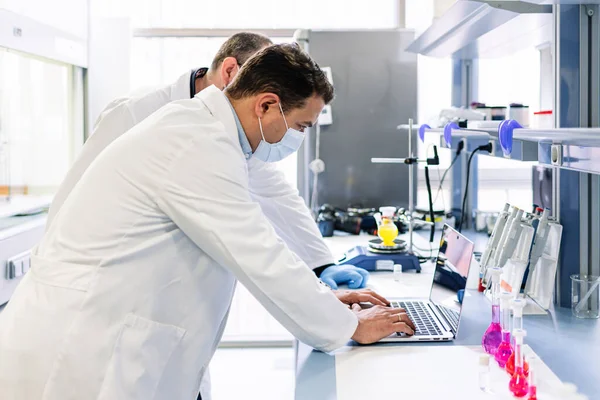 Medical Science Laboratory with a team of research scientists at work.