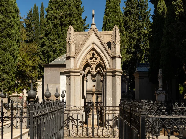 View of an old pantheon in the cemetery of Granada, Spain. — Stock Photo, Image