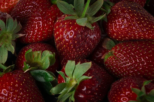 wallpaper, fresh strawberry, top view, horizontal, no people,