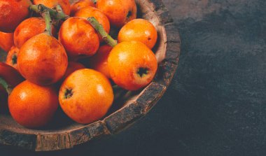 Taze meyve karışımı, loquat, shesek, lokva, Georgia,