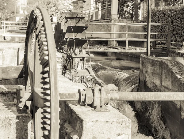 Rueda de molinos de agua —  Fotos de Stock