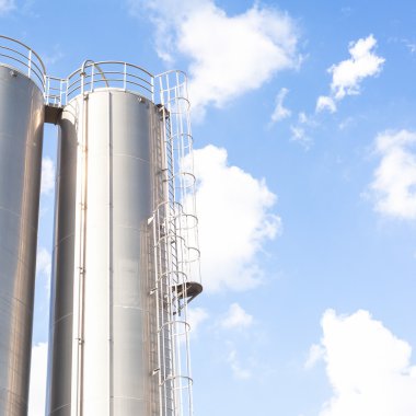 Rafineri için endüstriyel siloları