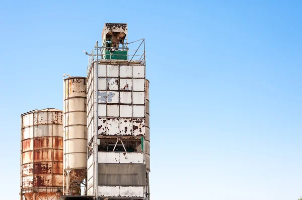 Silo di miscelazione calcestruzzo — Foto Stock