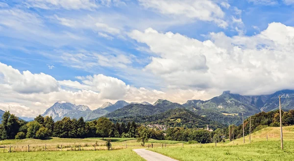 Berglandschap van de Alpen van friuli, Italië — Stockfoto