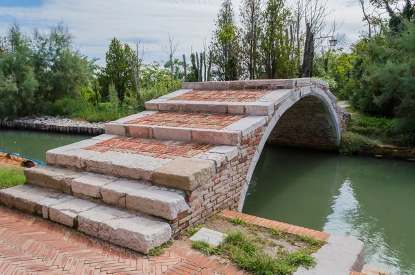 Puente del Diablo en Torcello, Venecia — Foto de Stock