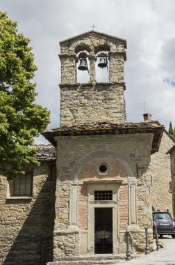 St. Christopher Kilisesi, Cortona, Toskana, Italya