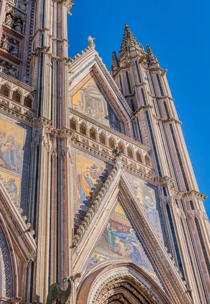 Katedrála, Orvieto, Itálie — Stock fotografie