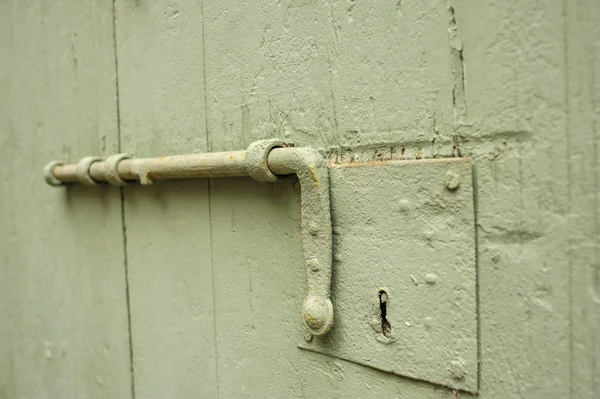주 문의 오래 된 래치 — 스톡 사진