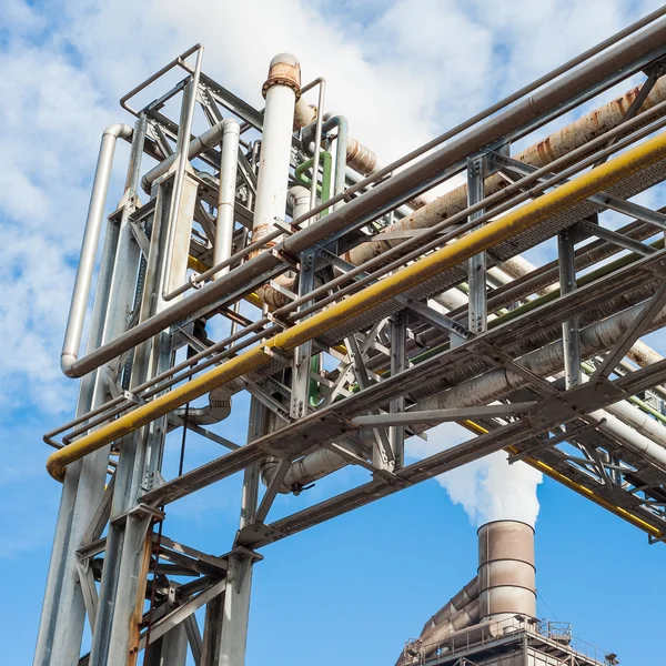 Chemiefabrik für Möbelfabrik — Stockfoto