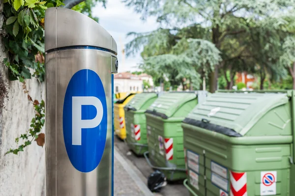 Parking pour machines — Photo