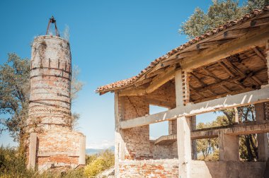 Eski terk edilmiş fırın