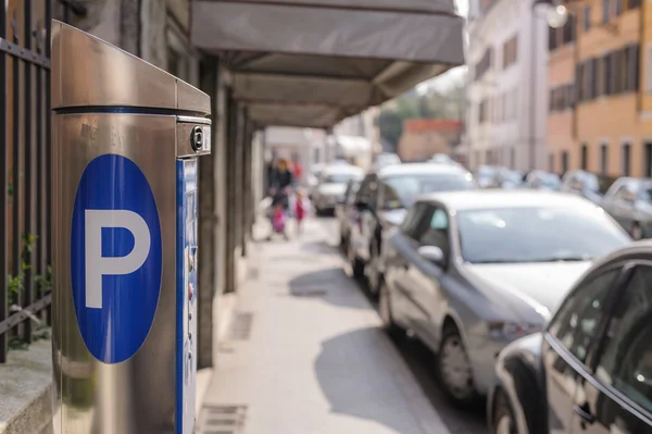 Parkautomaten — Stockfoto