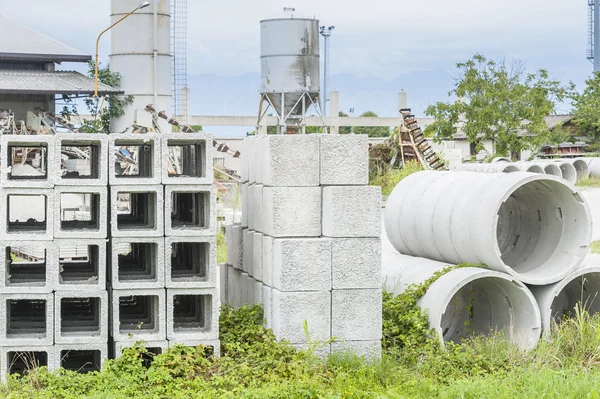 Prekast beton akmak için — Stok fotoğraf