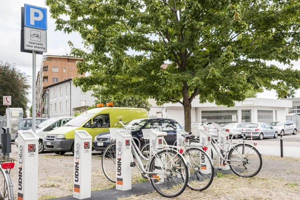 Partilha de bicicletas — Fotografia de Stock