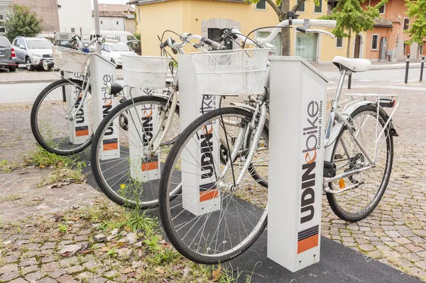 Partilha de bicicletas — Fotografia de Stock