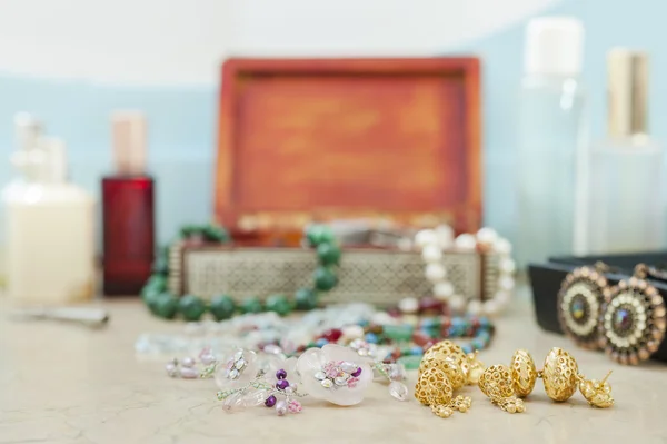 Kostuum juwelen voor vrouw — Stockfoto
