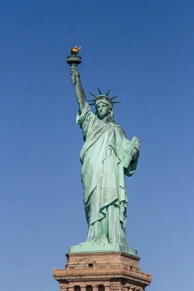 View Statue Liberty Stock Picture