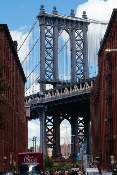 Manhanttan Bridge, Dumbo, NYC, New york, USA