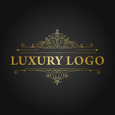 Lüks Logo vektör tasarımı