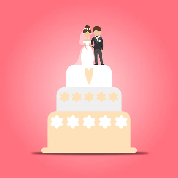 Benvenuti al Wedding Vector Design — Vettoriale Stock