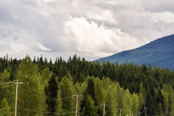 Όμορφη Φυσική Θέα Banff Εθνικό Πάρκο Αλμπέρτα Καναδάς — Φωτογραφία Αρχείου