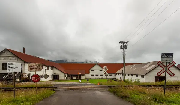 Norra Stilla Havet Konservfabrik Nationell Historisk Plats British Columbia Kanada — Stockfoto