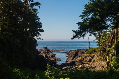 Manzaralı deniz manzarası ve deniz manzarası