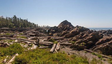 Manzaralı deniz manzarası ve deniz manzarası
