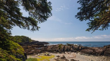 Manzaralı deniz manzarası ve deniz manzarası