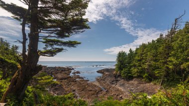 Manzaralı deniz manzarası ve deniz manzarası