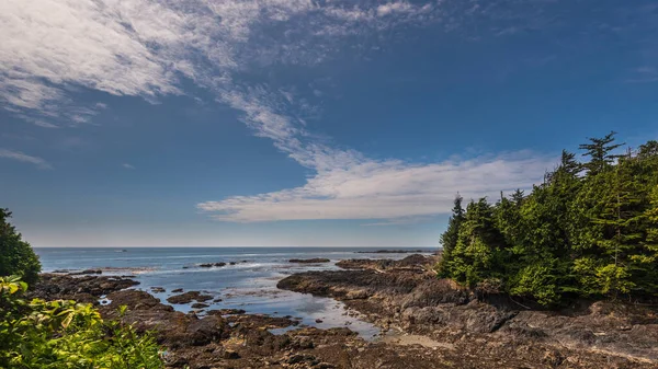 Malowniczy Naturalny Widok Piękny Krajobraz Morski Wybrzeże Morskie — Zdjęcie stockowe