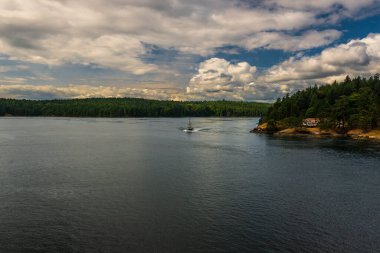 British Columbia, Kanada 'da güzel doğa manzarası