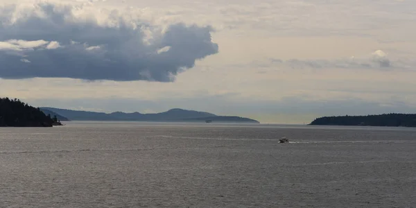 Vacker Fridfull Natur Med Strandlinje British Columbia Kanada — Stockfoto