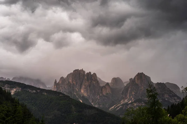 Wunderschöne Landschaft Der Alpen Passo San Pellegrino Norditalien — Stockfoto