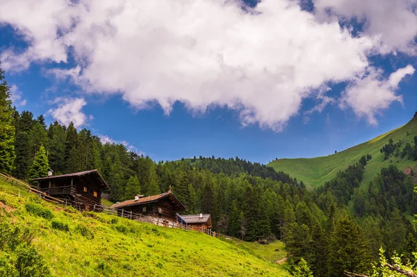 Beau Paysage Pittoresque Des Alpes Passo San Pellegrino Italie Nord — Photo