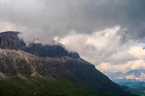 Vackert Landskap Alperna Passo San Pellegrino Norditalien — Stockfoto