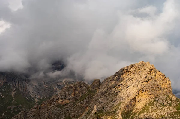 Wunderschöne Landschaft Der Alpen Passo San Pellegrino Norditalien — Stockfoto