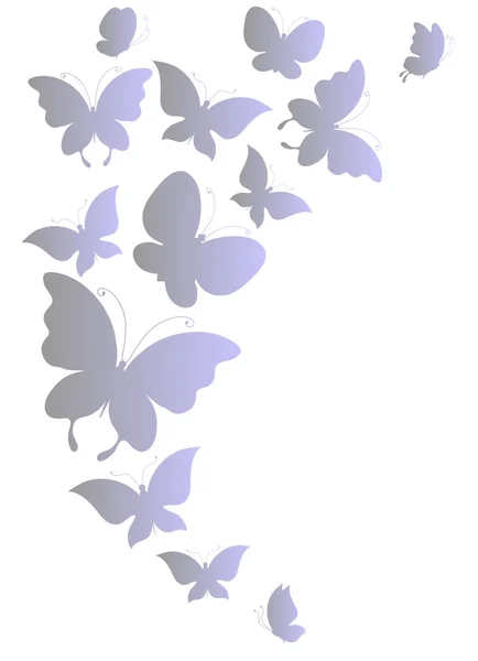 Vlinders ontwerp — Stockvector