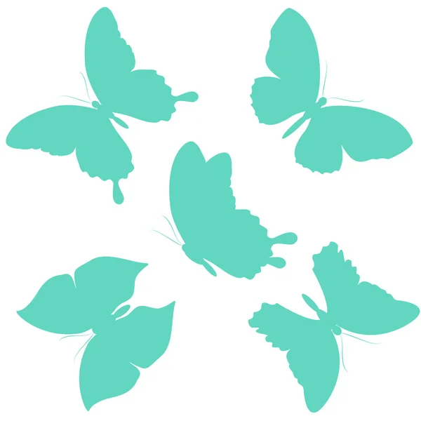 Diseño de mariposas — Archivo Imágenes Vectoriales