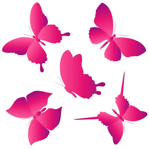 Conception papillons — Image vectorielle